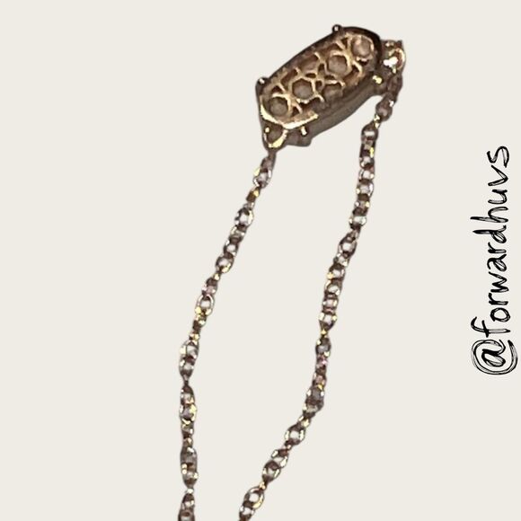 Kendra Scott Ever Necklace – Rose Gold - Believed to Be Mother-of-Pearl - Picture 10 of 11